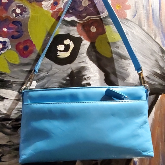 Talbots Handbags - Leather blue Talbots bag Talbots Handbags - Leather blue Talbots bag